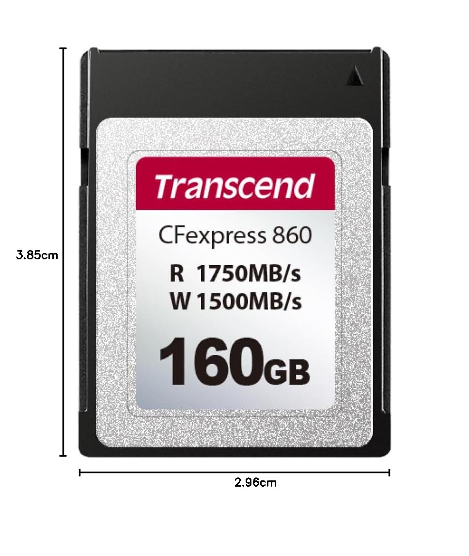 Transcend Scheda di memoria CFexpress 860 Type B da 160 GB - TS160GCFE860