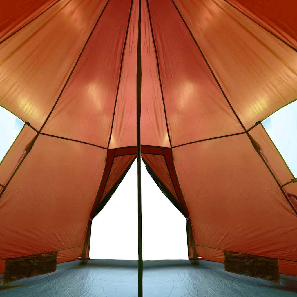 Genérico Tienda de campaña Tipi para 4 Personas Impermeable Naranja,Deportes,Actividades al Aire Libre,Camping y Senderismo,Tiendas de campaña-94382