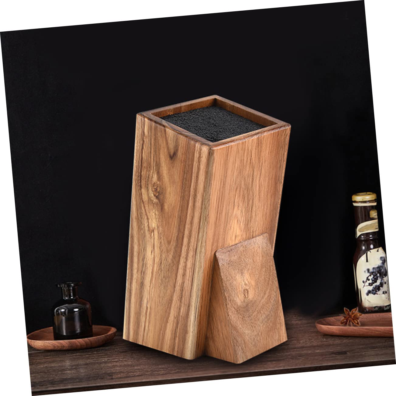 Porta Coltelli da Cucina in Legno di Acacia Anima Pp