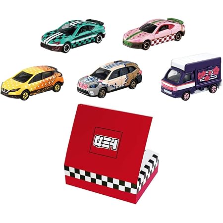 Amazon トミカ特製box仕様 鬼滅の刃 トミカ Vol 1 5種セット ミニカー ダイキャストカー おもちゃ