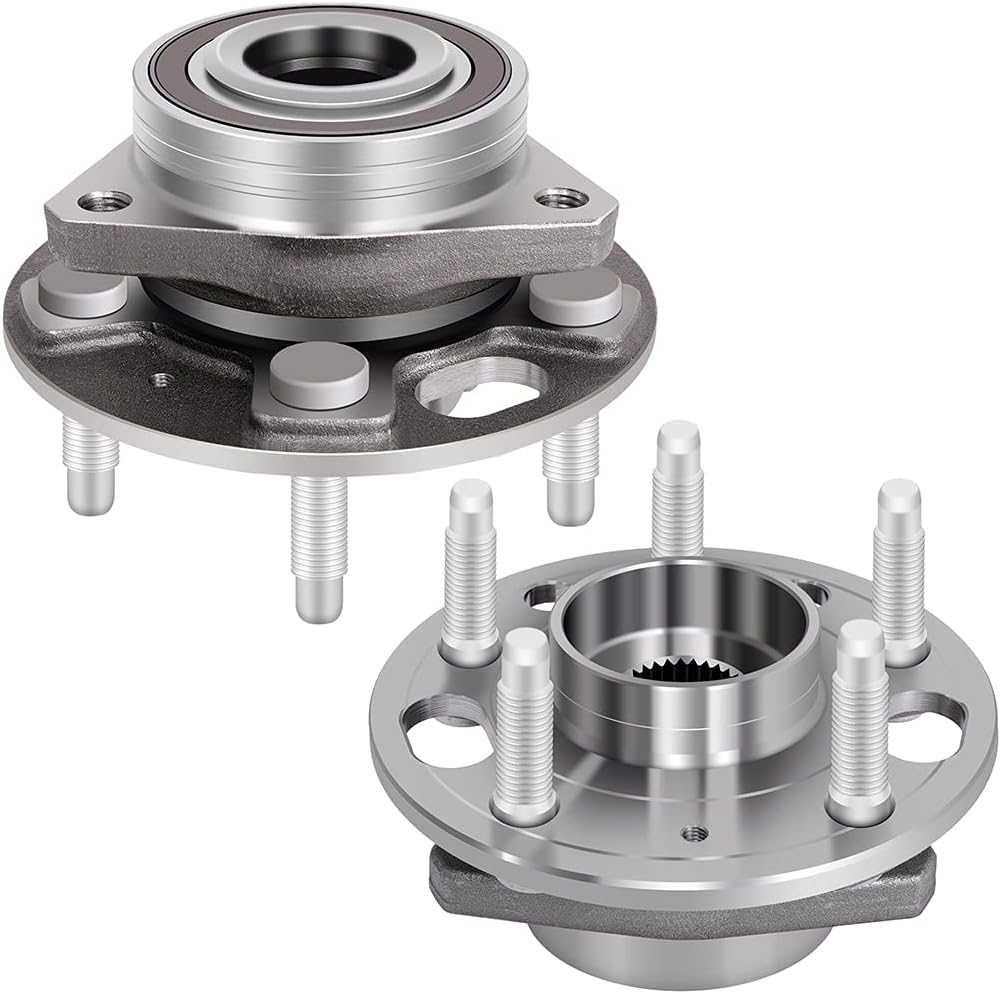 2Pcs Front Wheel Hub Bearing Assembly with 5 Lugs 513288,513288,13502785, 13502886, 13504972, 7467839,29513288,713288 Compatible for 2010-2017 for Terrain