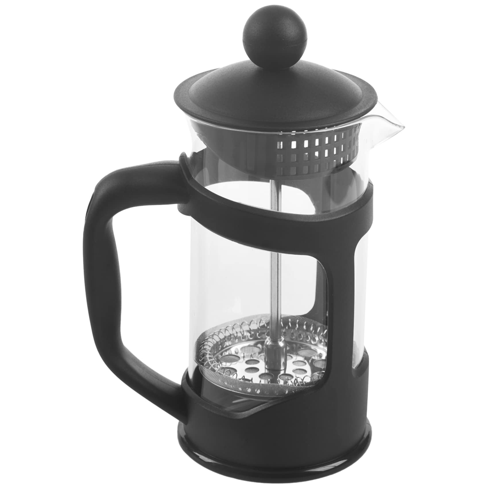 Pasuihcay French Coffee Maker Small French Press Perfect for Morning Coffee Maximum Flavor Coffee Brewer With Superior Filtration, Black