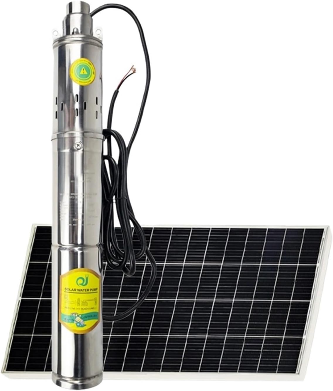 1pc 750W 370W 150W 12V 24V 48V 60V 72V Submersible Well Water Pump Solar Water Pump With Bulit In Controller For Electric Cycle(150W-12V)