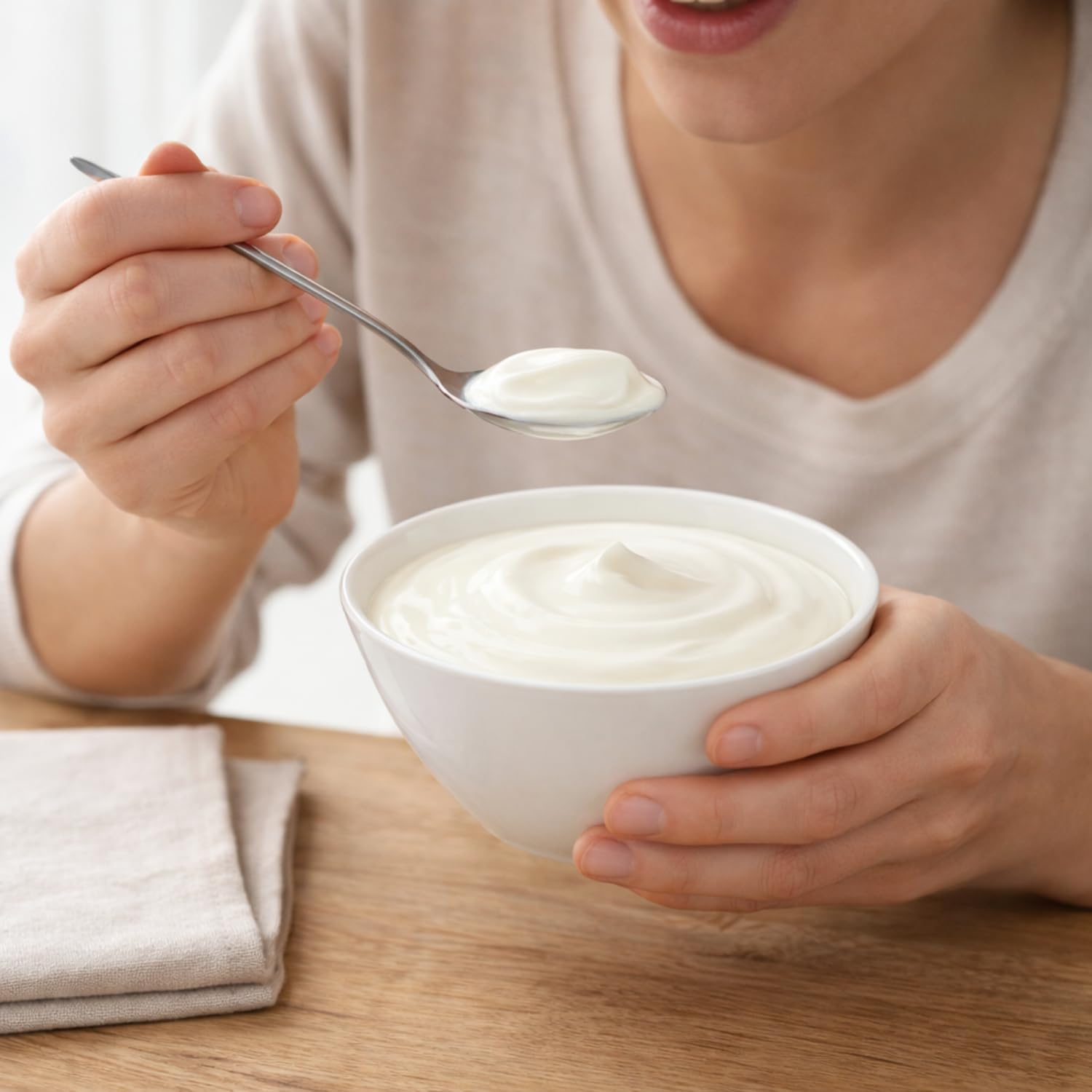 VIRSUS Ciotola Yogurt in Melamina 8184, colore Bianco, misura 11,5x 5,7 cm, Capacità 300ml, Coppetta Rotonda Riutilizzabile, Impilabile, per gelato, salsa, snack, finger food (10)