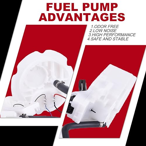 Miniatura 4 de Bapmic 25060-17042 Conjunto del módulo de la bomba de combustible para 95-16 Nissan Tsuru Sentra L4 1.6L