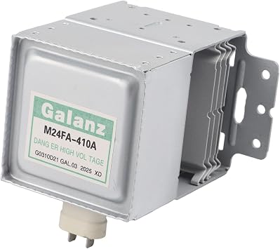 for Galanz M24FB-410A Microwave Oven Magnetron Replacement Part, Metal 4 Heat Sinks for M24FA-410A Models