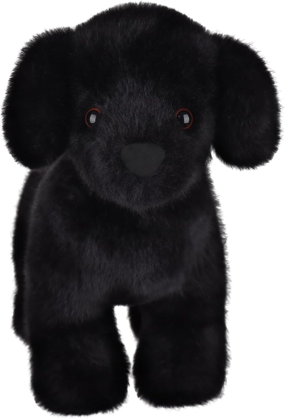 Apricot Lamb Toys Plush Black Charming Labrador Puppy Dog Stuffed Animal Soft Cuddly Perfect for Kids 9.1 Inches