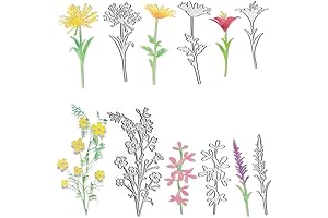 Delicate Wildflower Die-Cuts: Unlocking Creativity in Paper Crafting