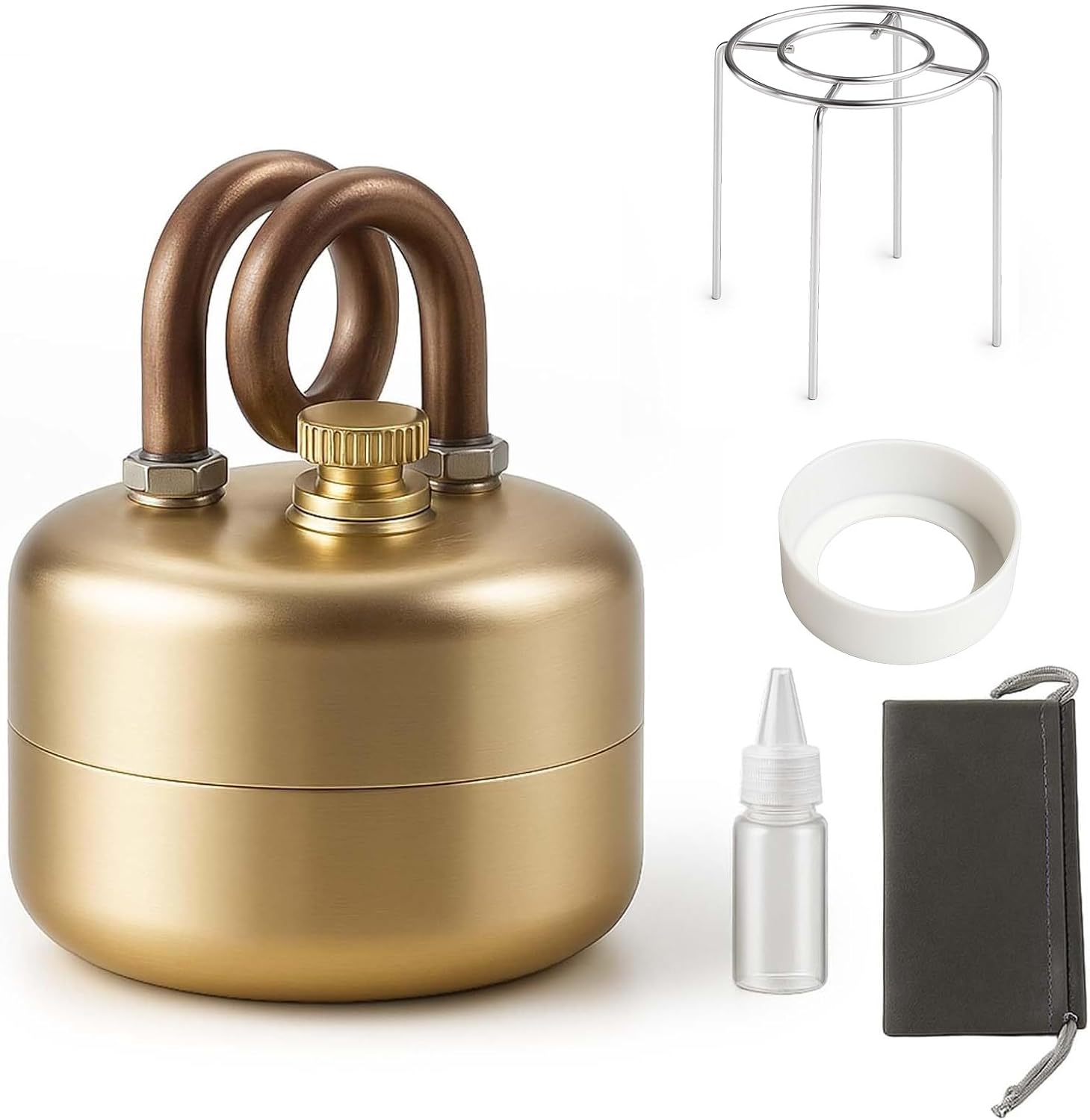 Alcohol Stove Spirit Burner Camping Portable Mini Ultralight Windproof Backpacking Heater Stoves Jet Flame For Emergency Preparedness & Outdoor Adventures