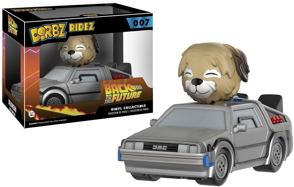 Funko Dorbz Ridez: Back to The Future - Delorean Action Figure with Einstein