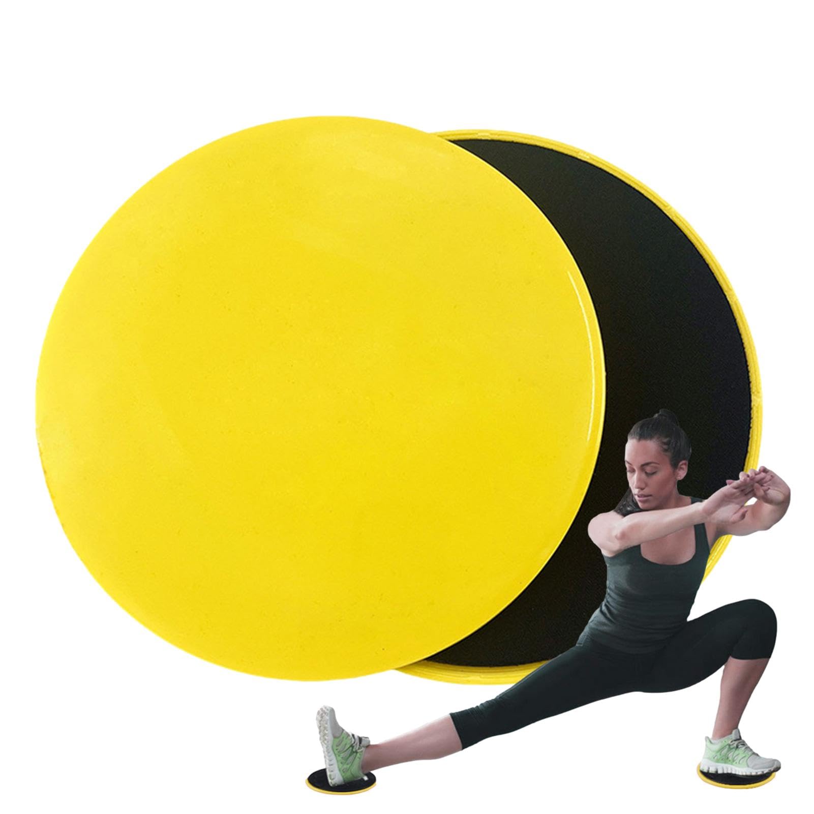 Slider Per Esercizi Core – Dischi Scivolosi In Eva E Feltro Per Addome E Pilates, Leggeri E Portatili