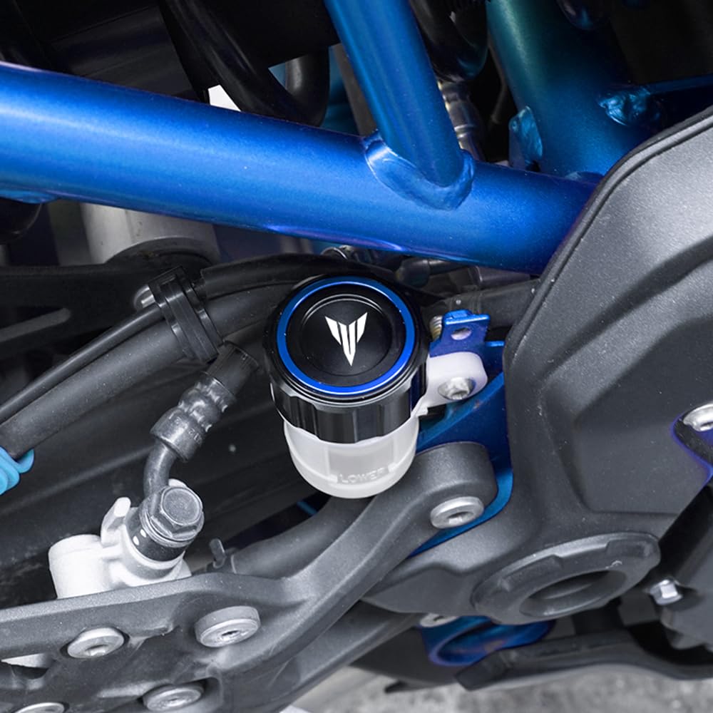 Per MT09 MT-09 SP MT 09 2021-2025 TRACER 9 GT Plus Accessori in alluminio Moto Prima e Dopo Liquido Freno Riserva Calza Olio Motore Coperchio di riempimento