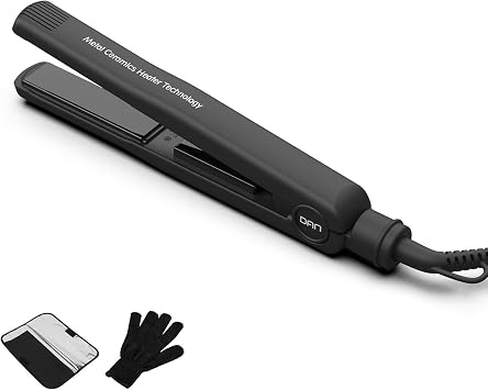 Amazon.com: DAN Technology - Plancha y rizador de pelo de turmalina de  cerámica, plancha plana de doble voltaje con temperatura ajustable, guante  y bolsa de almacenamiento para todo el cabello : Belleza