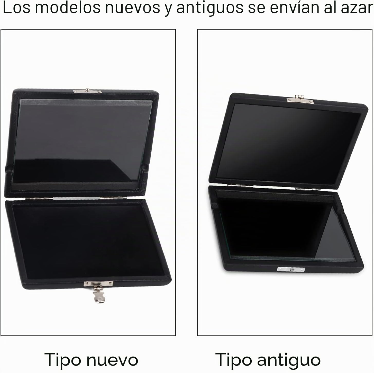 Estuche para Cañas de Clarinete y Saxofón, Funda de Cuero PU con Ranuras para 6 Cañas 120 x 90 x 20mm