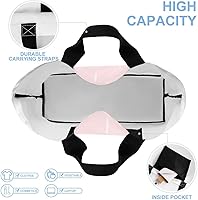 Vista 4 de Bolsas reutilizables para comestibles, bolsas de compras reutilizables plegables con asas, bolsa de comestibles resistente para comestibles kawaii