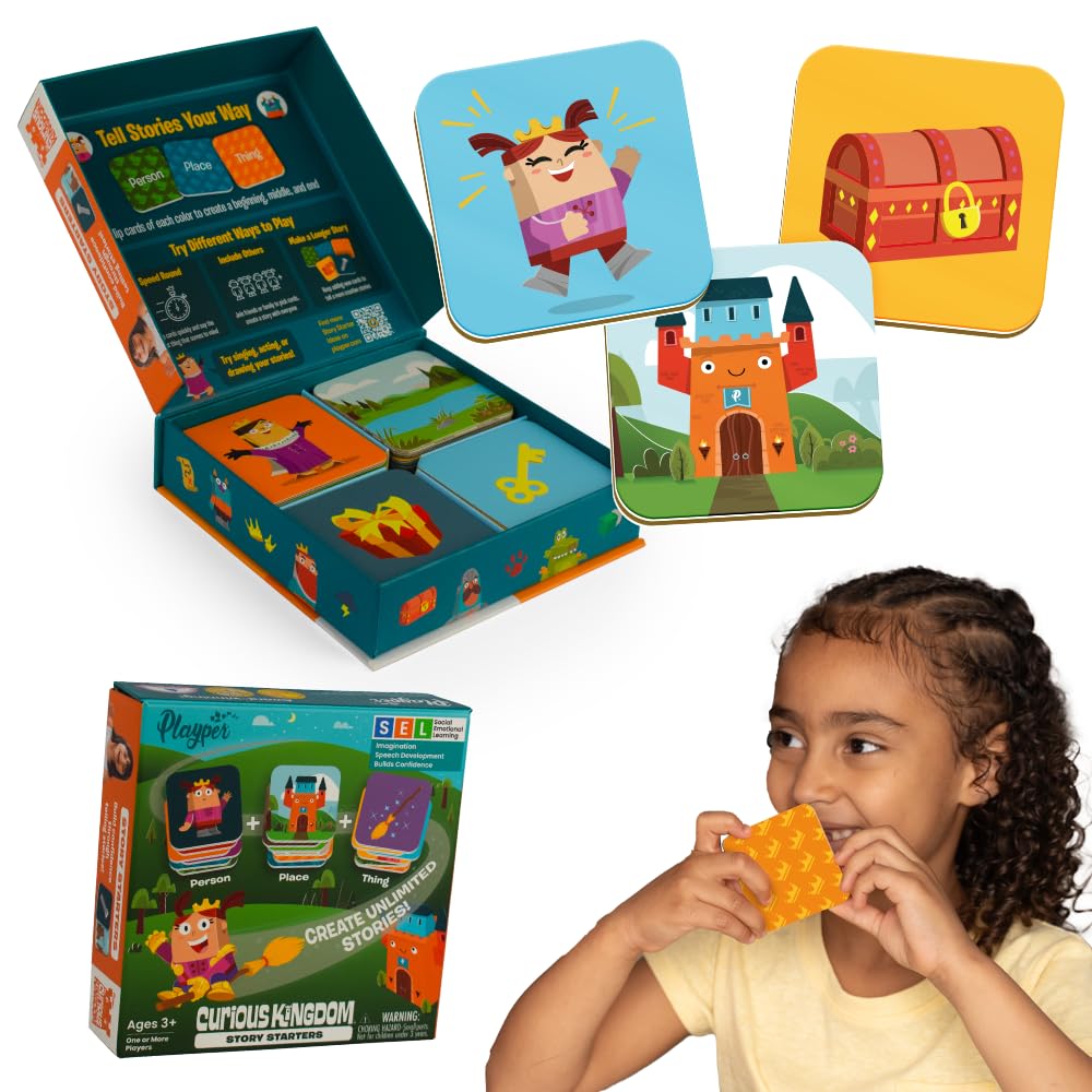 Amazon.com: Playper Story Starters Card Game, Speech Therapy Toy