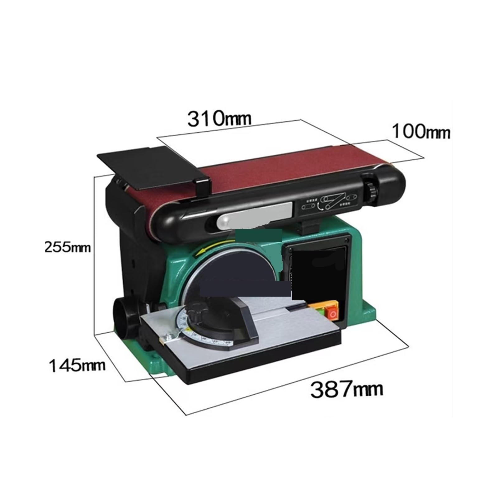 Levigatrice a nastro a batteria, levigatrice a disco, levigatrice elettrica for legno