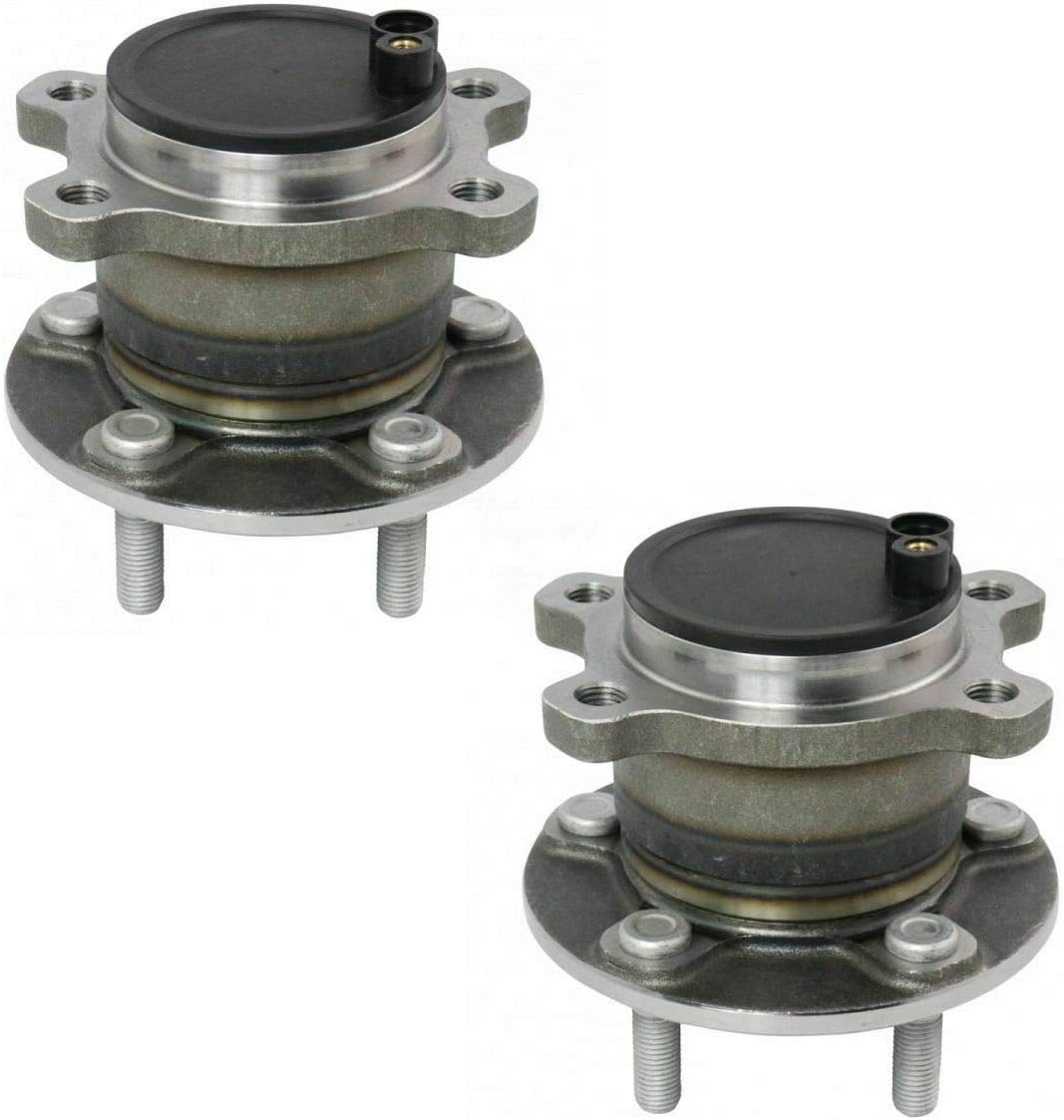 2PC Rear Wheel Bearing and Hub Assembly for 2014-2018 Ford Transit Connect