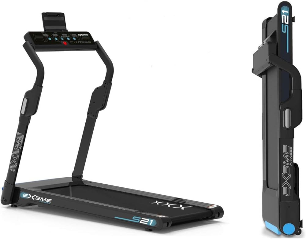 Ex3me fitness tapis roulant professionale s21 ricevitore wireless bluetooth app fitsh