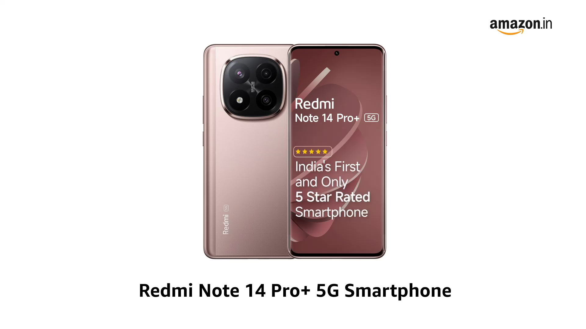 Redmi Note 14 Pro+ 5G Titan Black 8GB RAM 256GB Storage| 50 MP