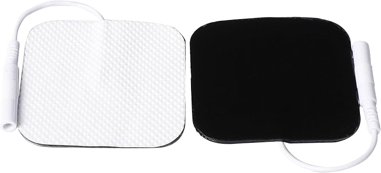 Electrode Pads for TENS/EMS Machines 2mm Pin Connector Square Electrode