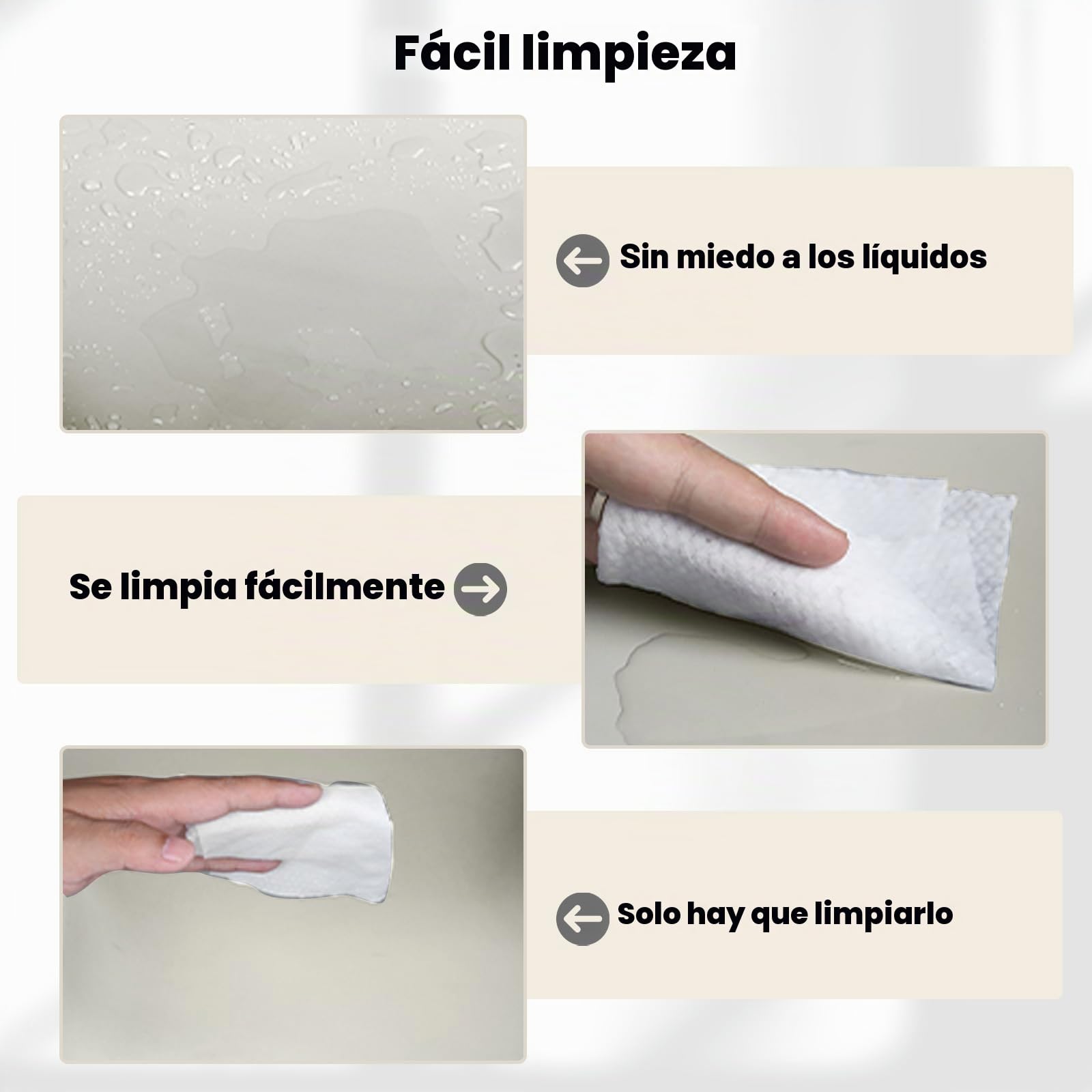 UBRAVOO Cambiador de Bebé con Arnés de Seguridad y Estante para Juguetes, Cuña Antivuelco, Fácil de Limpiar, Impermeable y con Bordes Acolchados Elevados (Beige, Estilo Normal)