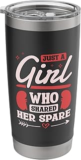 Organ Donation Just A Girl Who Shared Her Spare, Organ Donor Stainless Steel Insulated Tumbler