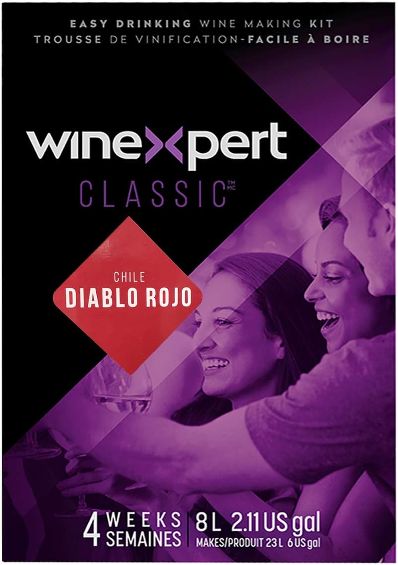 Classic Chilean Diablo Rojo Wine Ingredient Kit