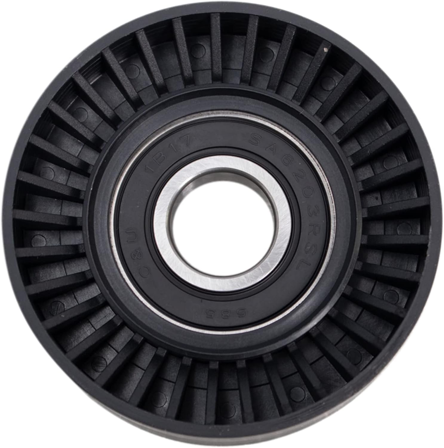 TRQ Drive Belt Component Kit Compatible with 2008-2011 Ford Focus 2010-2013 Transit Connect