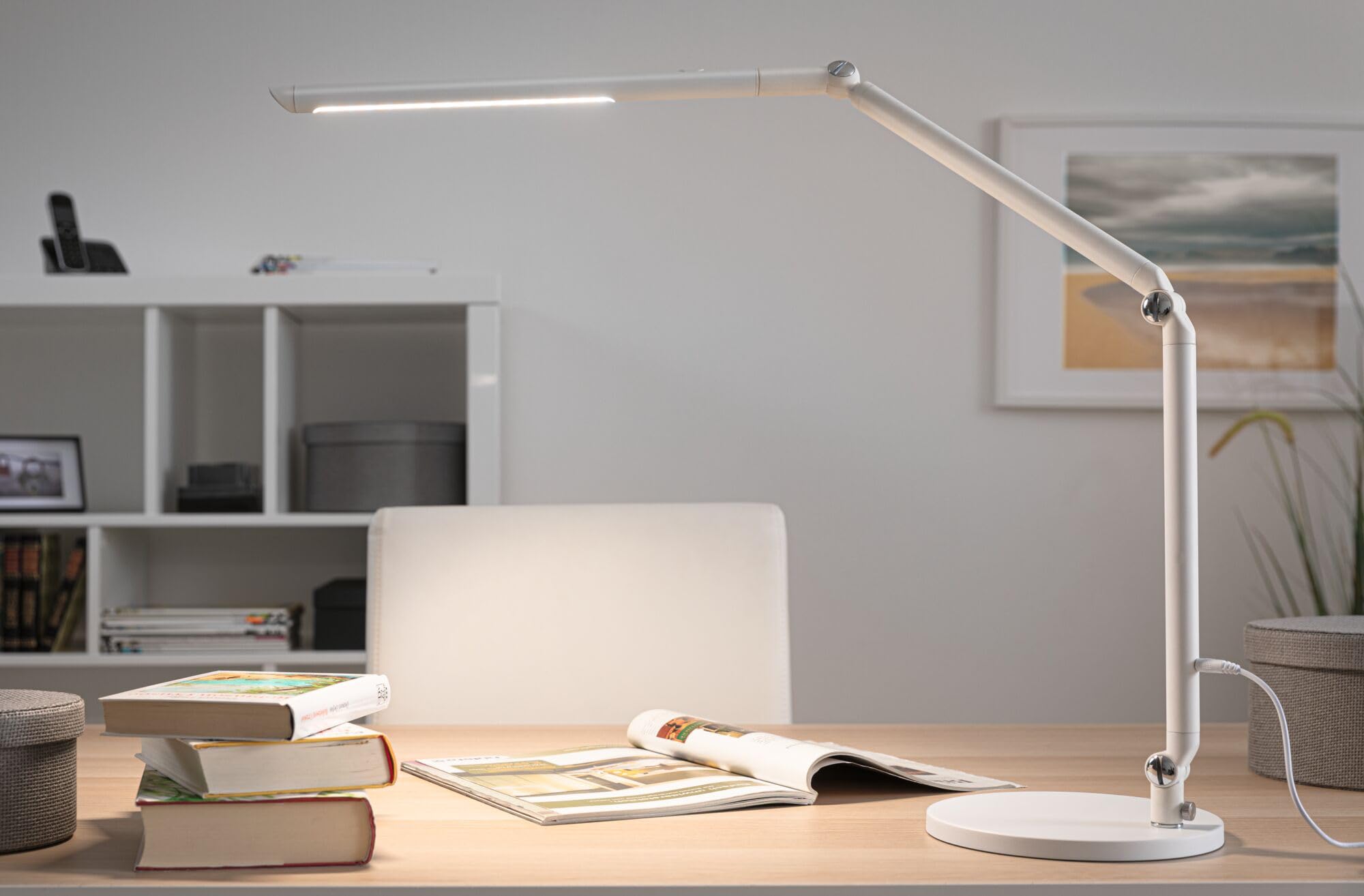 Paulmann 78859 LED Desk luminaire FlexBar White Switch 700lm 9.5W White - Image 3