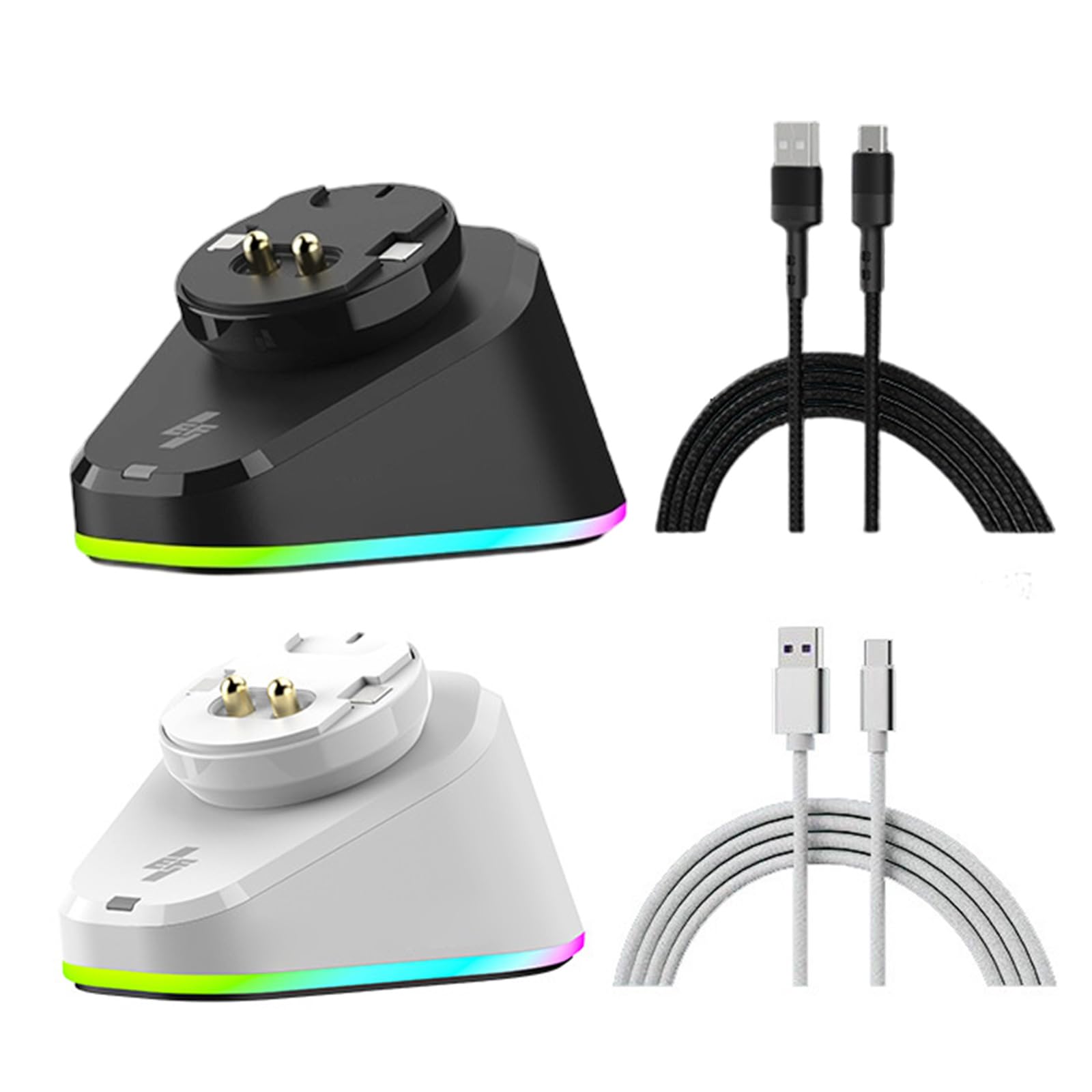 Gaming Ladestation für G502 / G502X / Auto Anschluss Doppel USB Hub Intelligente Beleuchtung Ladeadapter