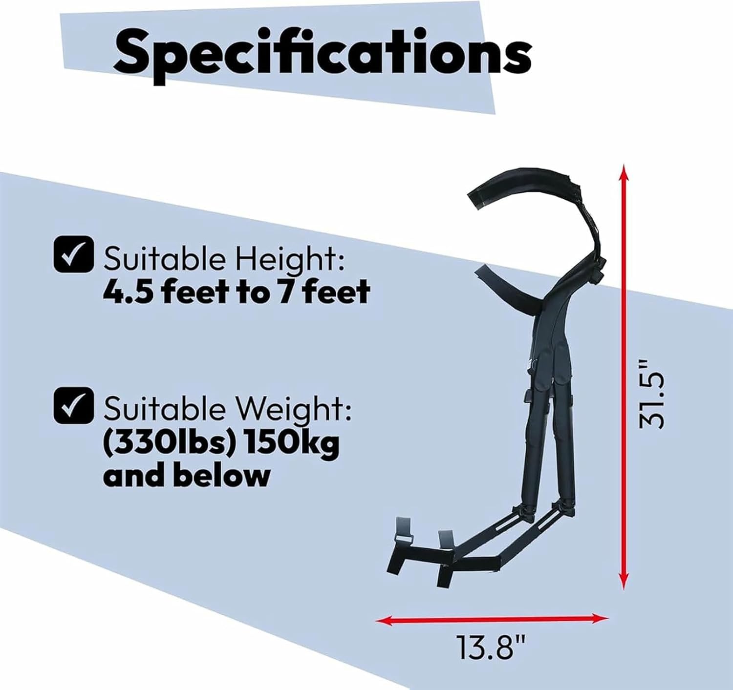 Wearable Exoskeleton Seat, Adjustable Chair Invisible Seat, Invisible Chair Wearable Human Ergonomics Stool
