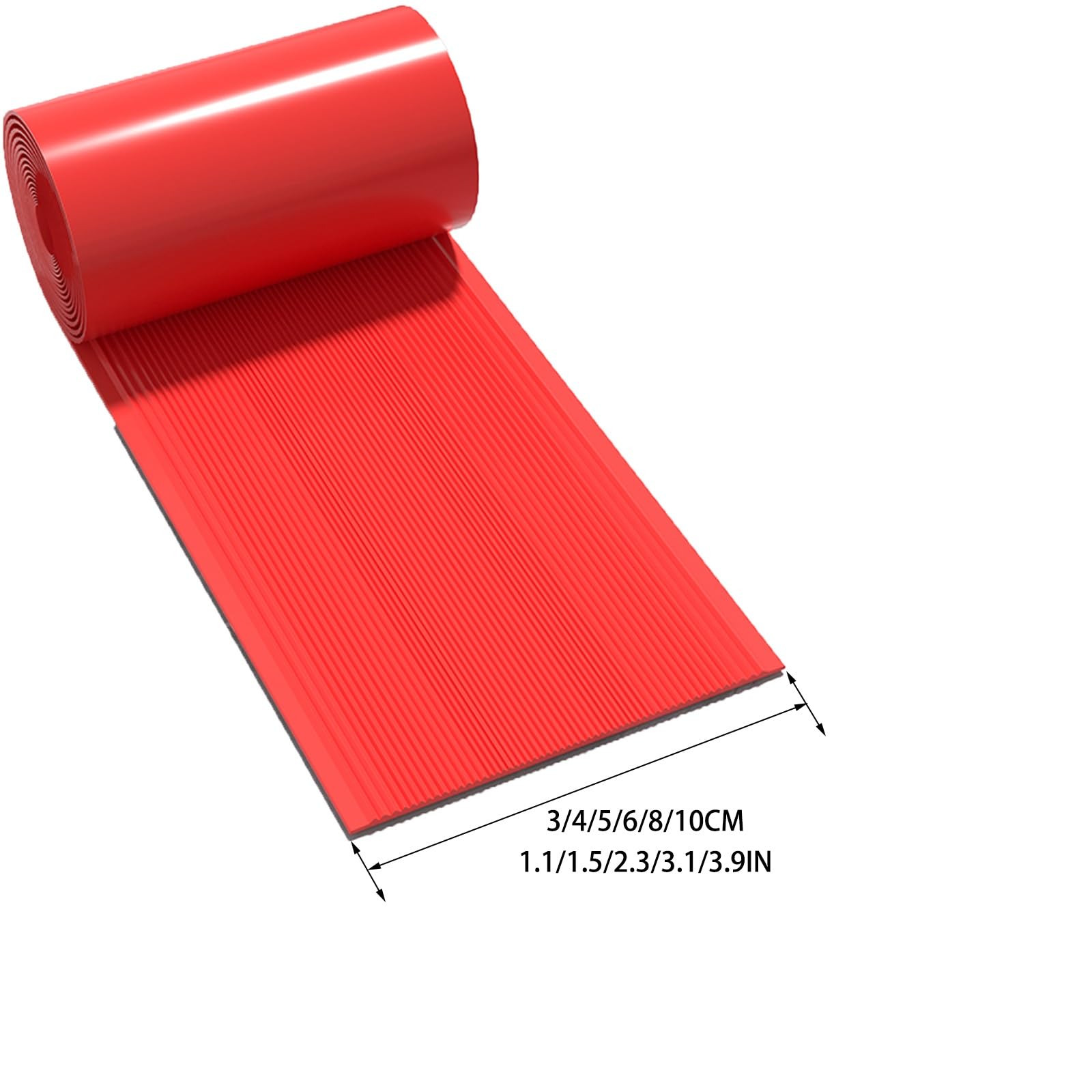 Antideslizante Escaleras Antideslizante, cinta antideslizante escaleras, Protectores de Madera Antideslizantes y absorbentes del Sonido, Para Peldaños Exteriores(Green,6CM/2.3IN)