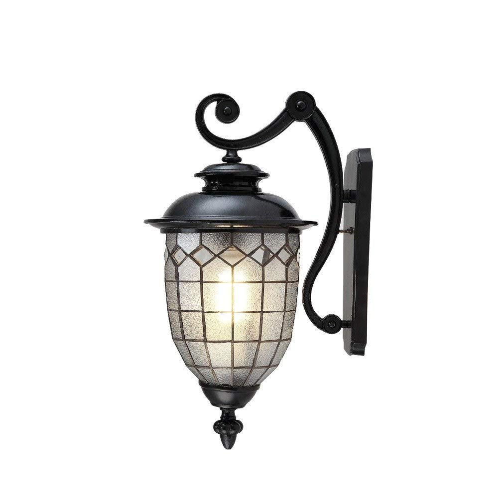 Lumière murale extérieure lanterne inversée vintage aluminium étanche IP54