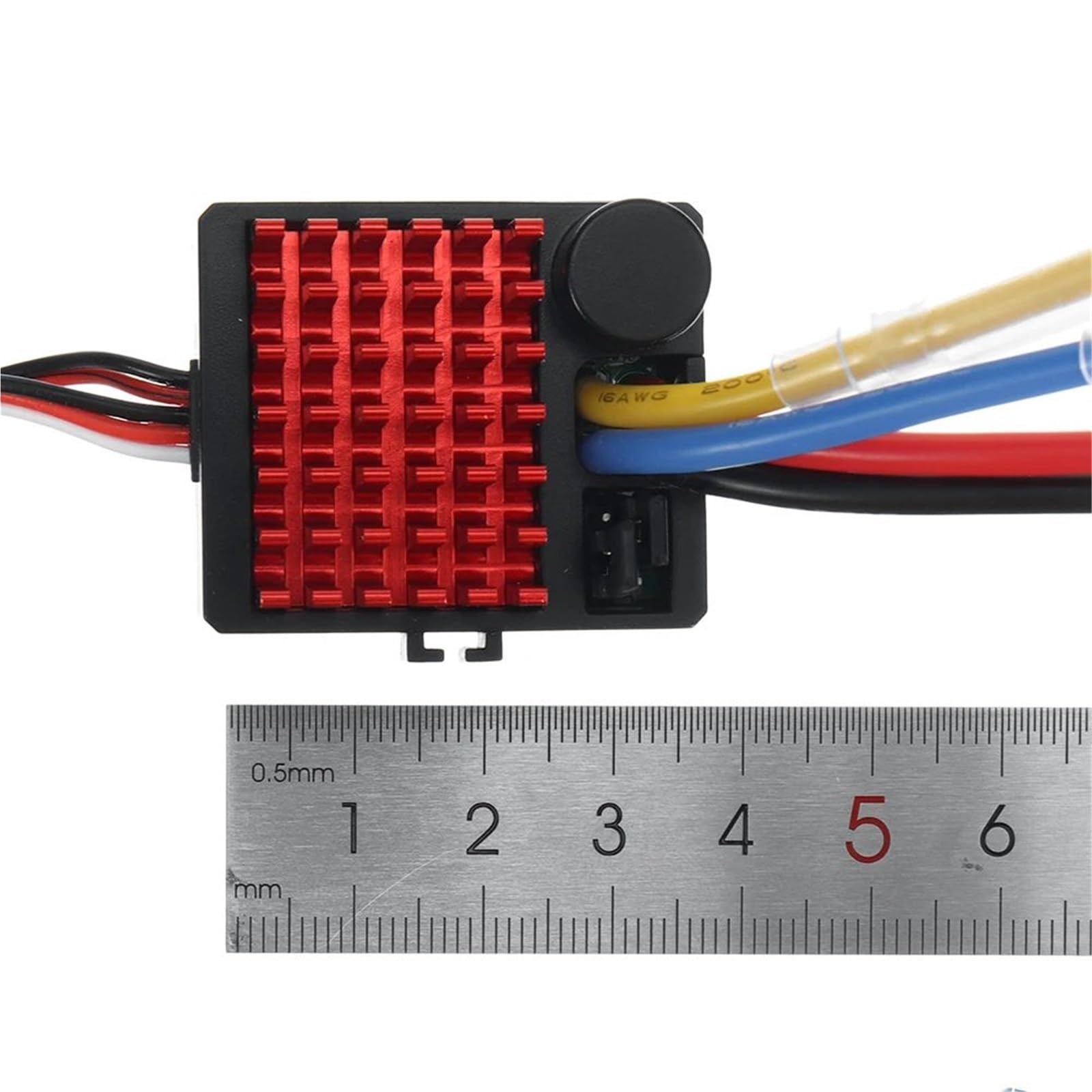 Per 6860 Regolatore Velocità Cingolato ESC Spazzolato Impermeabile 60A Con Veicoli BEC RC Modelli Automobili Parti Accessorie Camion Ricambio ESC RC