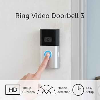 【新品未使用】リング ビデオドアベル3 Amazon Official Site: Ring Video Doorbell 3