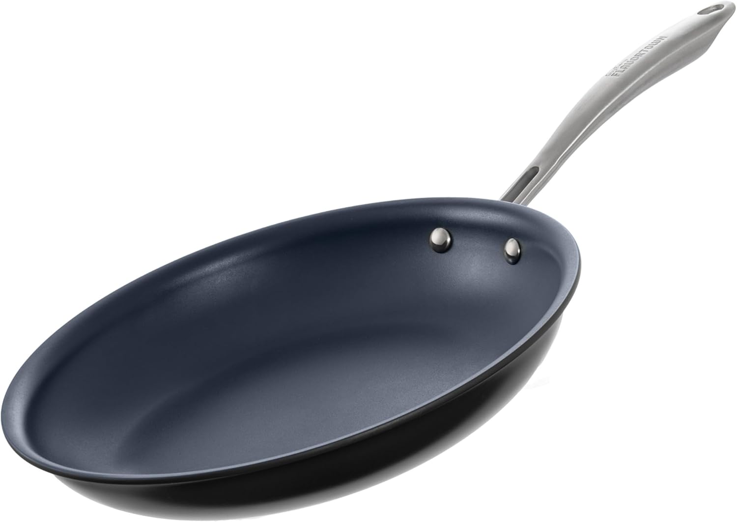 Guy Fieri's Flavortown Laser Titanium 3-piece Fry Pan Set Amazon.com: Guy Fieri's Flavortown Laser Titanium 8.5" Fry Pan - Non