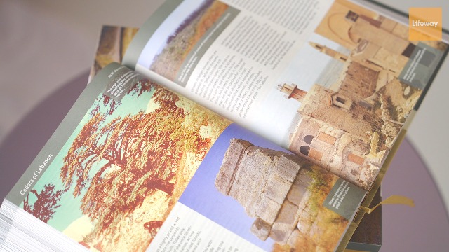 Image of CSB Holy Land Illustrated Bible, Hardcover, Black Letter, Full-Color Design, Articles, Photos, Illustrations, Easy-to-Read Bible Serif Type