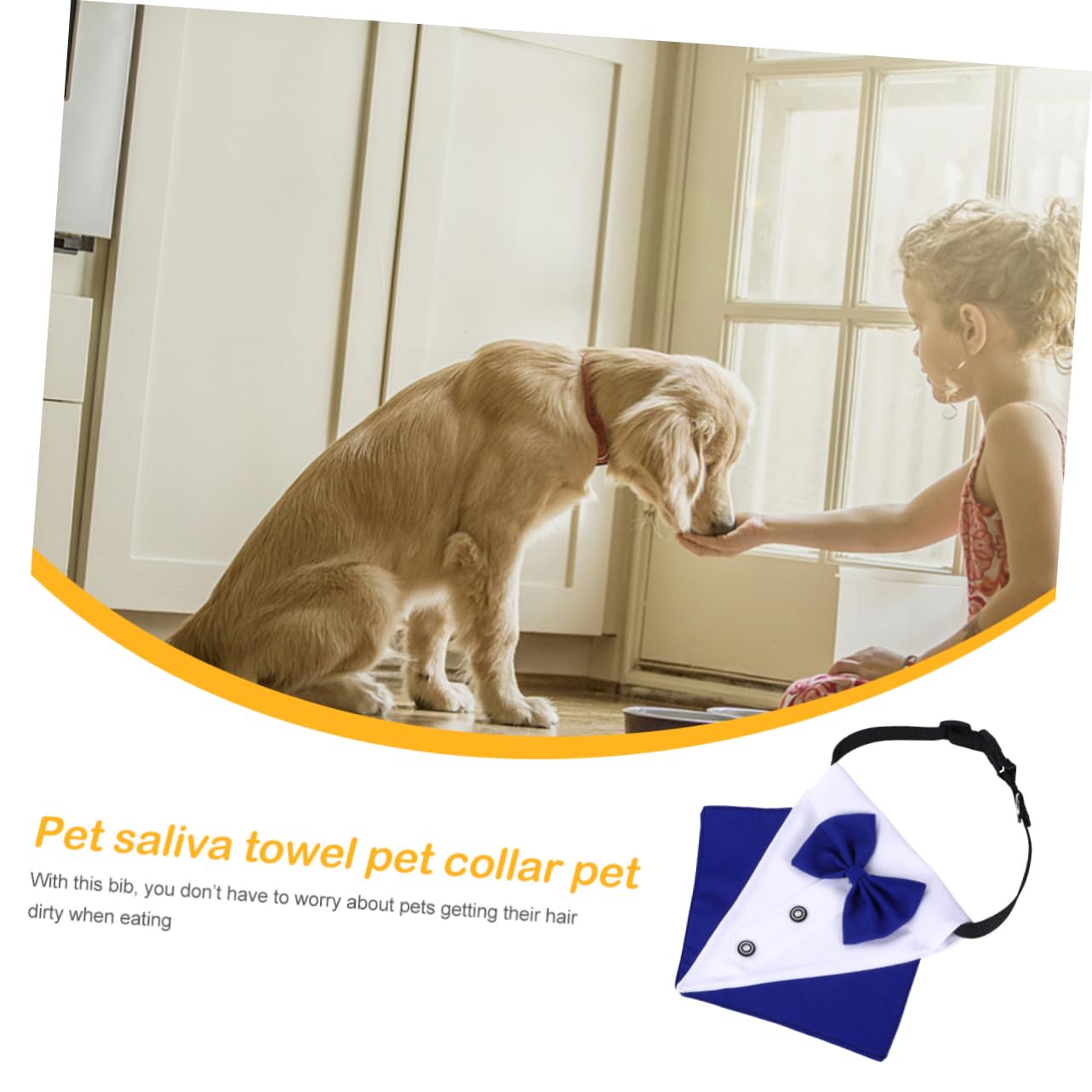 Housoutil 3sätze Hundebandana Mit Schleifenkragen Dreieckiges Halstuch Für Hunde Aus Stilvolles Hunde-Accessoire Für Outdoor Und Partys Pflegeleicht Und Atmungsaktiv