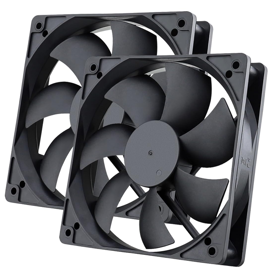 Amazon.co.jp: GDSTIME 12cm 冷却 2ピンファン 120 mm x 25 mm 12V DC