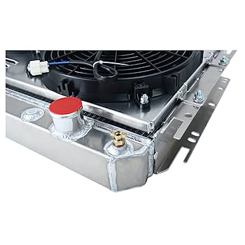 Amazon | ReadyCool 3列アルミニウムラジエーターシュラウド