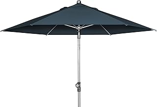 Doppler SL-AZ 220cm Ombrellone Centrale, Antracite