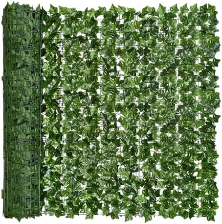 Seto Artificial en Rollo 3x1 m - Pantalla Verde Cerca de Privacidad para Ba...
