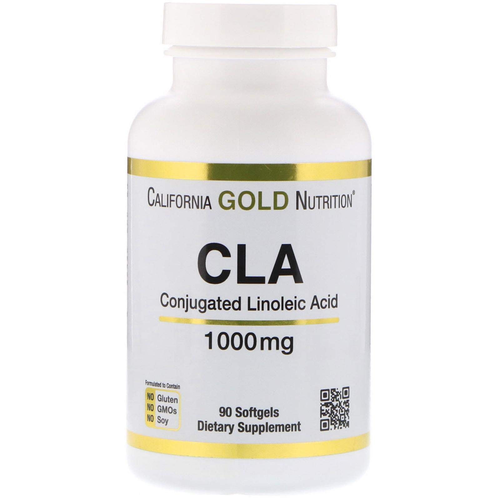 California Gold Nutrition, CLA, Clarinol, Conjugated Linoleic Acid, 1000 mg, 90 Softgels