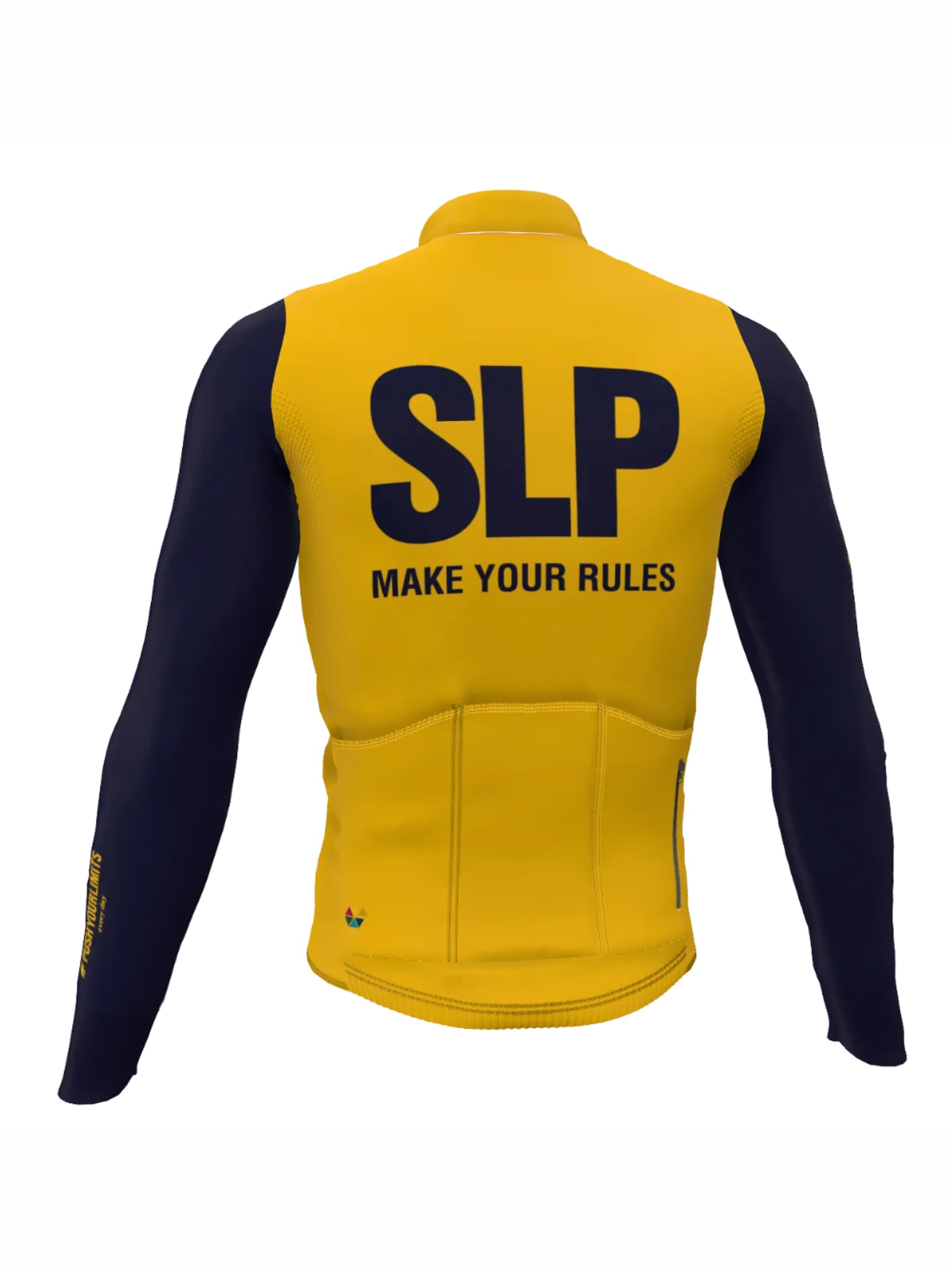 Slopline SLP. Maglia Manica Lunga Ciclismo Uomo/Donna, THERMALTECH Taglio Polsino al Vivo/Altamente Traspirante/Calda/Confort Massimo