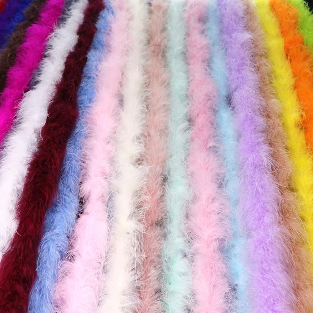 Boa de Déguisement, Boa en Plumes, Boa en Duvet, Guirlande Boa - Jour de Fête