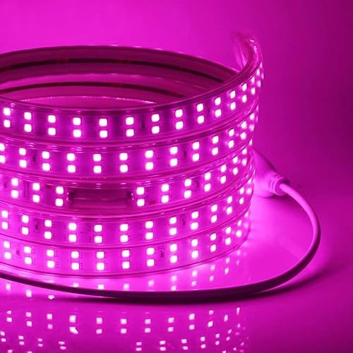 Miniatura 10 de SUYOOULIN Tira de luces LED 85 pies820ft súper brillante 10000LM 2835 180 LEDsSM tiras de luz LED alto voltaje AC110V-130V Waterpoof IP68 LED Home