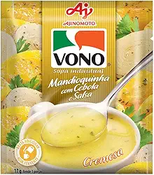 Sopa Individual Mandioquinha Com Cebola e Salsa Vono 17g