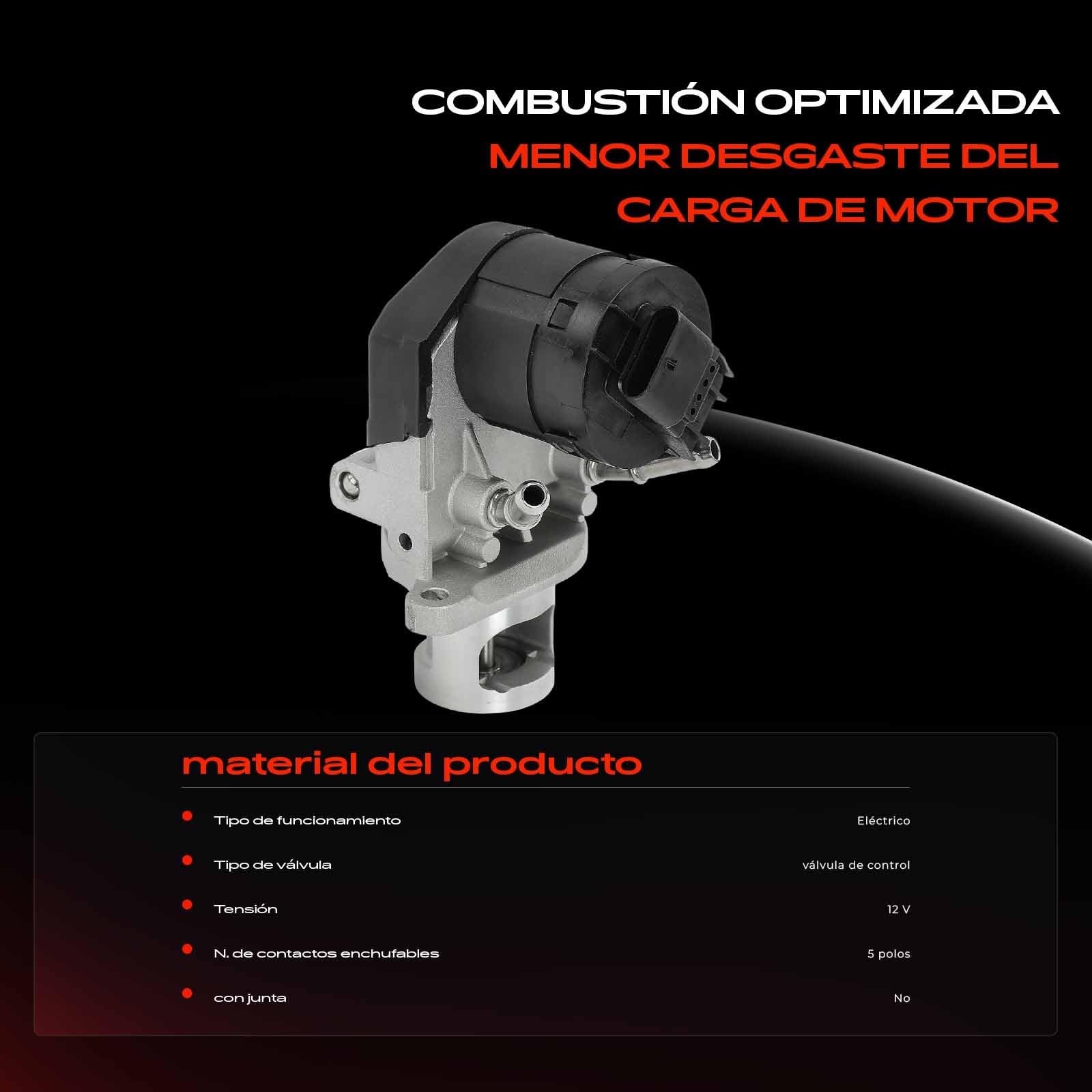 Frankberg Válvula EGR Diesel Compatible con X3 F25 2.0L Serie 3 Touring F31 2.0L Serie 5 Touring F11 2.0L X1 E84 2.0L X3 F25 3.0L Replace# 555248
