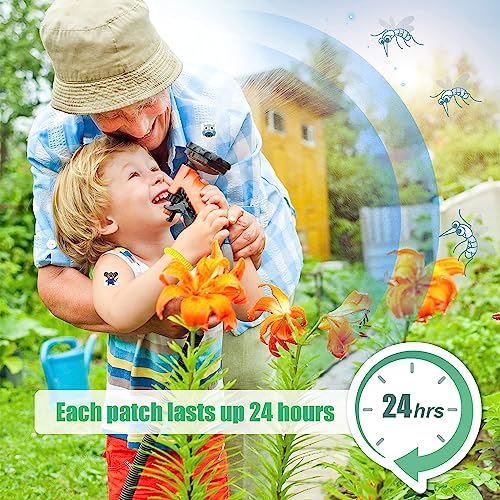 Image of Mosquito Repellent Patches Natural Mosquito Repellent Patch 72 Hours Protection for Kids & Adult (72)